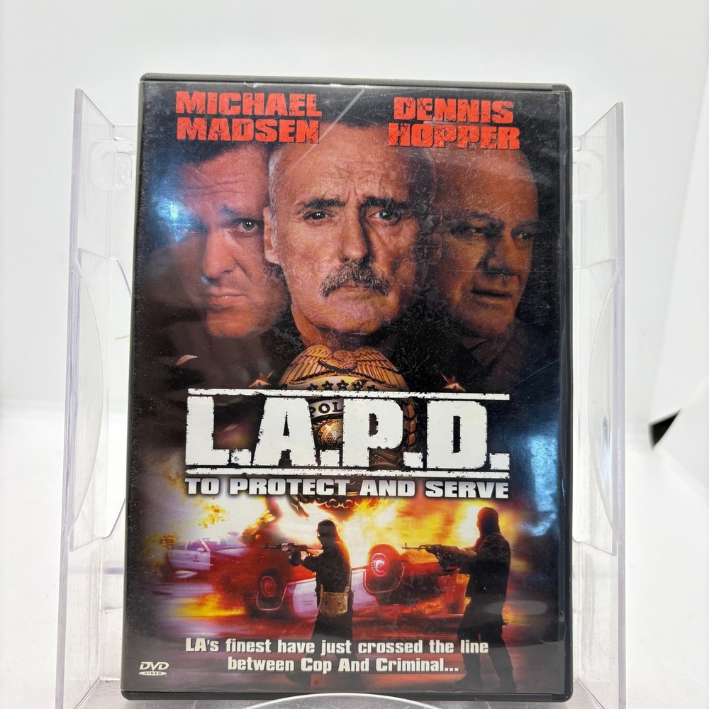 LAPD To Protect and Serve DVD Michael Madsen Dennis Hopper Crime Action Movie